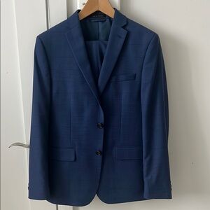 Lauren Ralph Lauren Boys Blue Classic Suit Size 18R